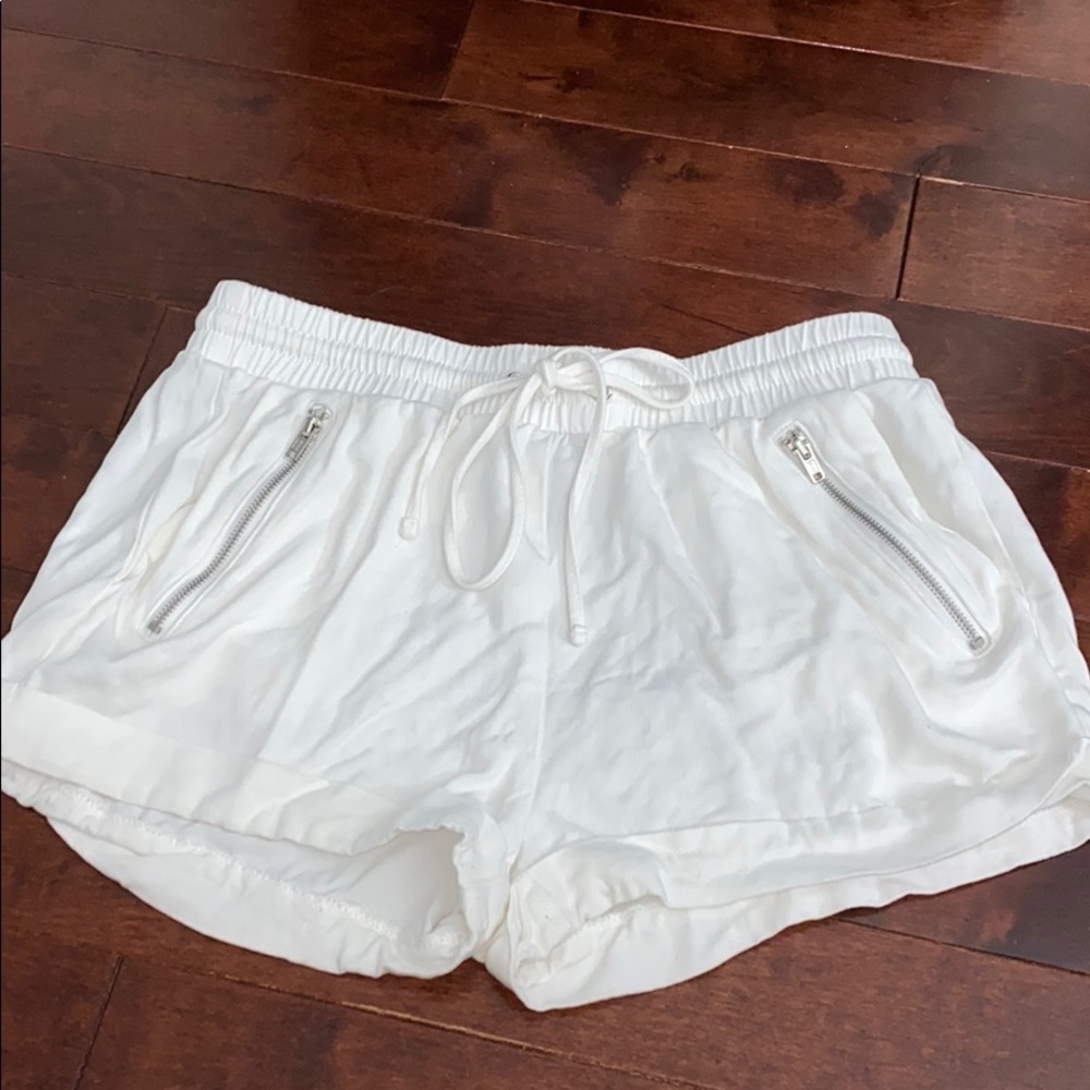 White shorts